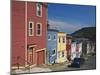 Colourful Houses in St. John's City, Newfoundland, Canada, North America-Richard Cummins-Mounted Photographic Print