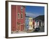 Colourful Houses in St. John's City, Newfoundland, Canada, North America-Richard Cummins-Framed Photographic Print