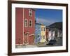 Colourful Houses in St. John's City, Newfoundland, Canada, North America-Richard Cummins-Framed Photographic Print