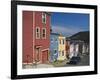 Colourful Houses in St. John's City, Newfoundland, Canada, North America-Richard Cummins-Framed Photographic Print