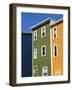 Colourful Houses in St. John's City, Newfoundland, Canada, North America-Richard Cummins-Framed Photographic Print