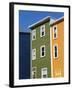 Colourful Houses in St. John's City, Newfoundland, Canada, North America-Richard Cummins-Framed Photographic Print