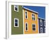 Colourful Houses in St. John's City, Newfoundland, Canada, North America-Richard Cummins-Framed Photographic Print