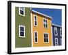 Colourful Houses in St. John's City, Newfoundland, Canada, North America-Richard Cummins-Framed Photographic Print