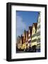 Colourful Houses in the Area known as Weinmarkt, Dinkelsbuhl, Romantic Road-Robert Harding-Framed Photographic Print