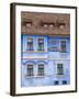 Colourful houses of Sighisoara, Transylvania, Romania-Nadia Isakova-Framed Photographic Print