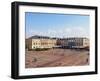 Colourful houses on the Market Square, Old Town, UNESCO World Heritage Site, Zamosc, Lublin Voivode-Karol Kozlowski-Framed Photographic Print