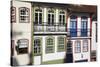 Colourful Houses, Ouro Preto, UNESCO World Heritage Site, Minas Gerais, Brazil, South America-Ian Trower-Stretched Canvas