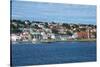 Colourful houses, Stanley, capital of the Falkland Islands, South America-Michael Runkel-Stretched Canvas