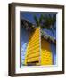 Colourful Hut, Bavaro Beach, Punta Cana, Dominican Republic, West Indies, Caribbean, Central Americ-Frank Fell-Framed Photographic Print