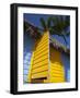 Colourful Hut, Bavaro Beach, Punta Cana, Dominican Republic, West Indies, Caribbean, Central Americ-Frank Fell-Framed Photographic Print