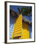 Colourful Hut, Bavaro Beach, Punta Cana, Dominican Republic, West Indies, Caribbean, Central Americ-Frank Fell-Framed Photographic Print