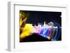 Colourful Illumination of Kuwait Square, Dynamic Version, Kuwait Square-Axel Schmies-Framed Photographic Print
