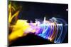 Colourful Illumination of Kuwait Square, Dynamic Version, Kuwait Square-Axel Schmies-Mounted Photographic Print