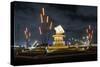Colourful Illumination, Projection, Sharjah Light Festival, Koran Monument, Cultural Square-Axel Schmies-Stretched Canvas