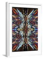 Colourful Kaleidoscope Background-Steve18-Framed Art Print