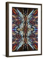 Colourful Kaleidoscope Background-Steve18-Framed Art Print