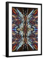 Colourful Kaleidoscope Background-Steve18-Framed Art Print