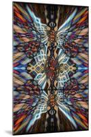 Colourful Kaleidoscope Background-Steve18-Mounted Art Print