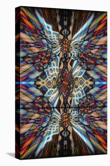 Colourful Kaleidoscope Background-Steve18-Stretched Canvas