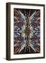 Colourful Kaleidoscope Background-Steve18-Framed Art Print