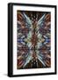 Colourful Kaleidoscope Background-Steve18-Framed Art Print