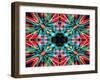 Colourful Kaleidoscope Background-Steve18-Framed Art Print