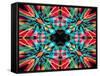 Colourful Kaleidoscope Background-Steve18-Framed Stretched Canvas