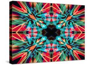 Colourful Kaleidoscope Background-Steve18-Stretched Canvas