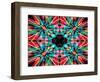 Colourful Kaleidoscope Background-Steve18-Framed Art Print