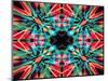 Colourful Kaleidoscope Background-Steve18-Mounted Art Print