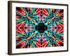 Colourful Kaleidoscope Background-Steve18-Framed Art Print