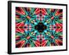 Colourful Kaleidoscope Background-Steve18-Framed Art Print