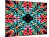 Colourful Kaleidoscope Background-Steve18-Mounted Art Print