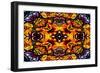 Colourful Kaleidoscope Pattern-Steve18-Framed Art Print