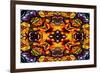 Colourful Kaleidoscope Pattern-Steve18-Framed Art Print