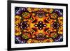 Colourful Kaleidoscope Pattern-Steve18-Framed Art Print