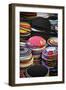 Colourful Kipas, Jerusalem, Israel, Middle East-Yadid Levy-Framed Photographic Print