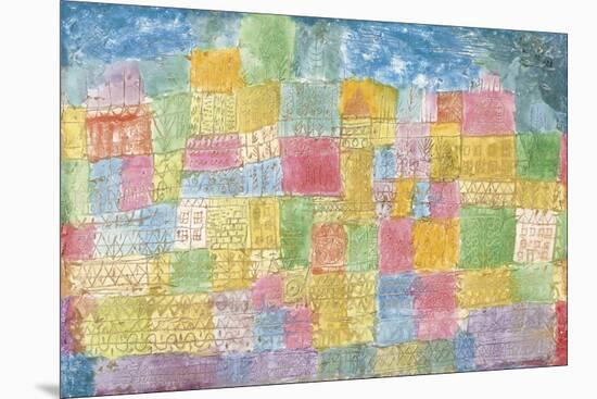 Colourful Landscape-Paul Klee-Mounted Giclee Print