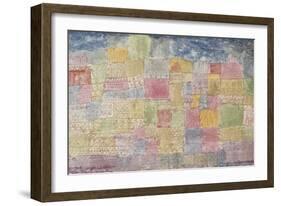 Colourful Landscape-Paul Klee-Framed Giclee Print