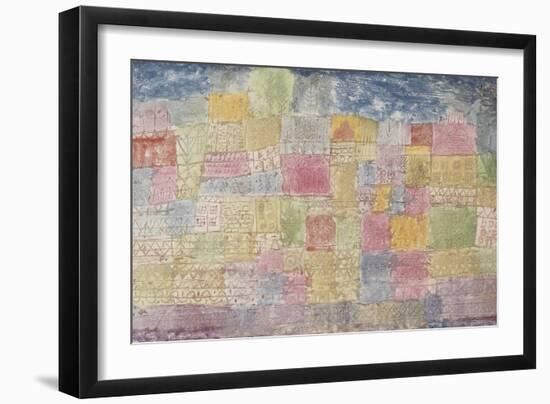 Colourful Landscape-Paul Klee-Framed Giclee Print