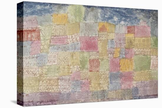 Colourful Landscape-Paul Klee-Stretched Canvas