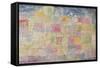 Colourful Landscape-Paul Klee-Framed Stretched Canvas