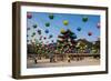 Colourful Lanterns in the Beopjusa Temple Complex, South Korea, Asia-Michael-Framed Photographic Print