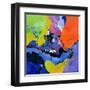 Colourful maelstrom-Pol Ledent-Framed Art Print