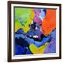 Colourful maelstrom-Pol Ledent-Framed Art Print