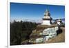 Colourful Mani Wall on a Chorten in the Solukhumbu Region of Nepal, Asia-Alex Treadway-Framed Photographic Print