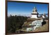 Colourful Mani Wall on a Chorten in the Solukhumbu Region of Nepal, Asia-Alex Treadway-Framed Photographic Print