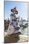 Colourful mask and costume of the Carnival of Venice, famous festival worldwide, Venice, Veneto, It-Roberto Moiola-Mounted Photographic Print