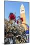 Colourful masks and costumes of the Carnival of Venice, famous festival worldwide, Venice, Veneto, -Roberto Moiola-Mounted Photographic Print